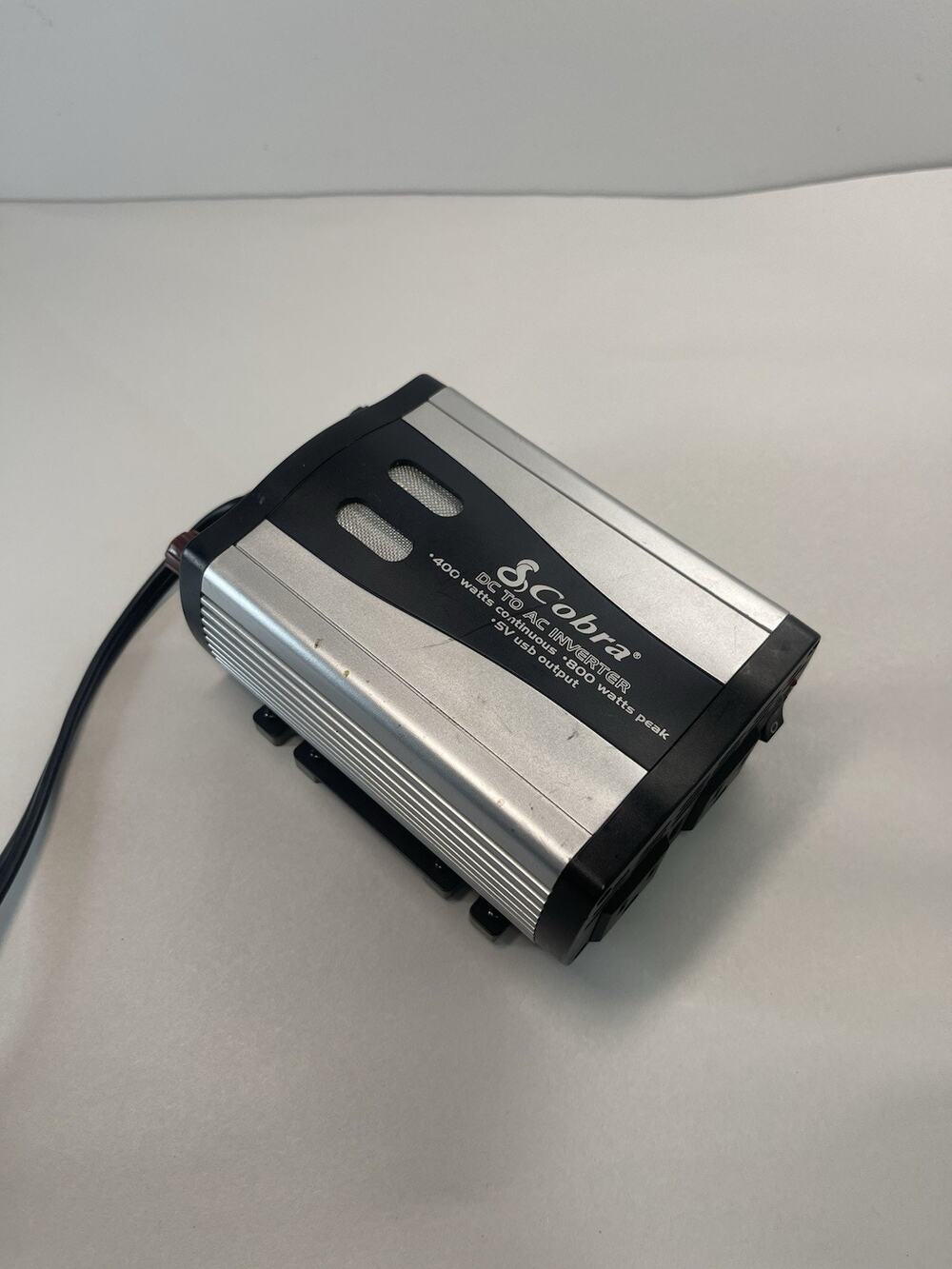 Cobra CPI 480 400W DC to AC Power Inverter 12V Car 2 Outlet USB Tested